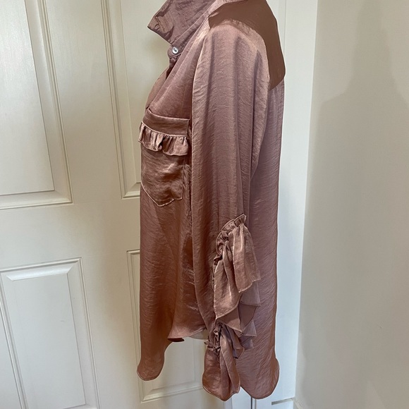 NWT Misa Maryn Ruffle Blouse - Picture 4 of 14